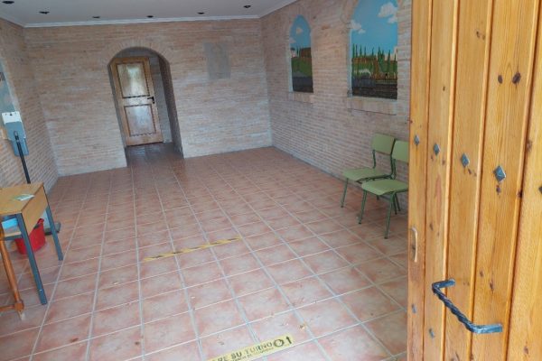 Recibidor entrada instalaciones de la sede en Santo Domingo.